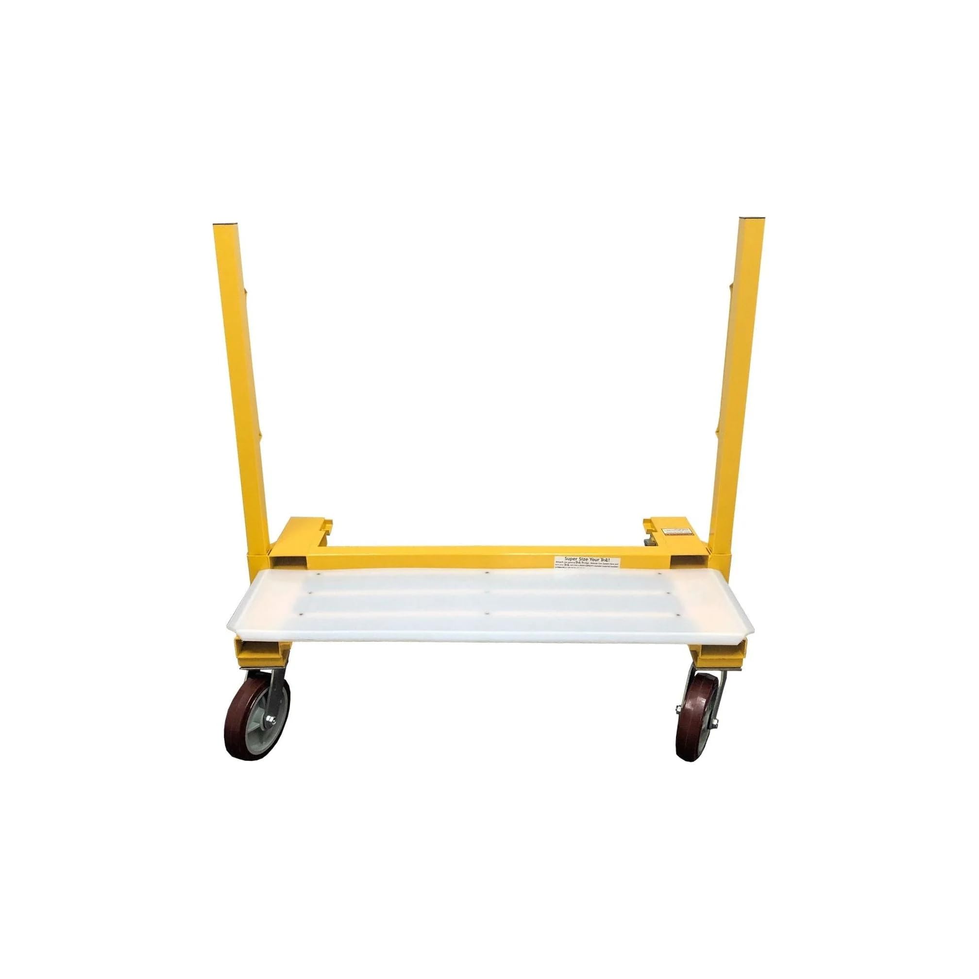Troll Drywall cart with Skid Plate, Yellow