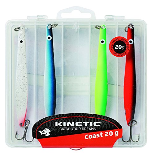 Kinetic Silver Arrow, mar, y Cuerno de Trucha Lucio de Intermitente Juego de 16 G o 20 g