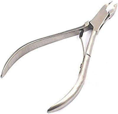 PRECISE CANADA PROFESSIONAL PRECISION SURGI-GRADE STAINLESS STEEL CUTICLE NIPPERS, SINGLE SPRING, 4MM JAW (QUARTER JAW)