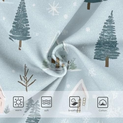 Christmas Tree Girls' Hipster Triangle Panties Breathable Toddler Underwear for Kids in Sizes 2T,3T, 4T, 5T, 6Y and 8Y3