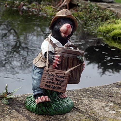 KerriKeramik Maulwurf lustige Dekofigur Amazon.de Garten