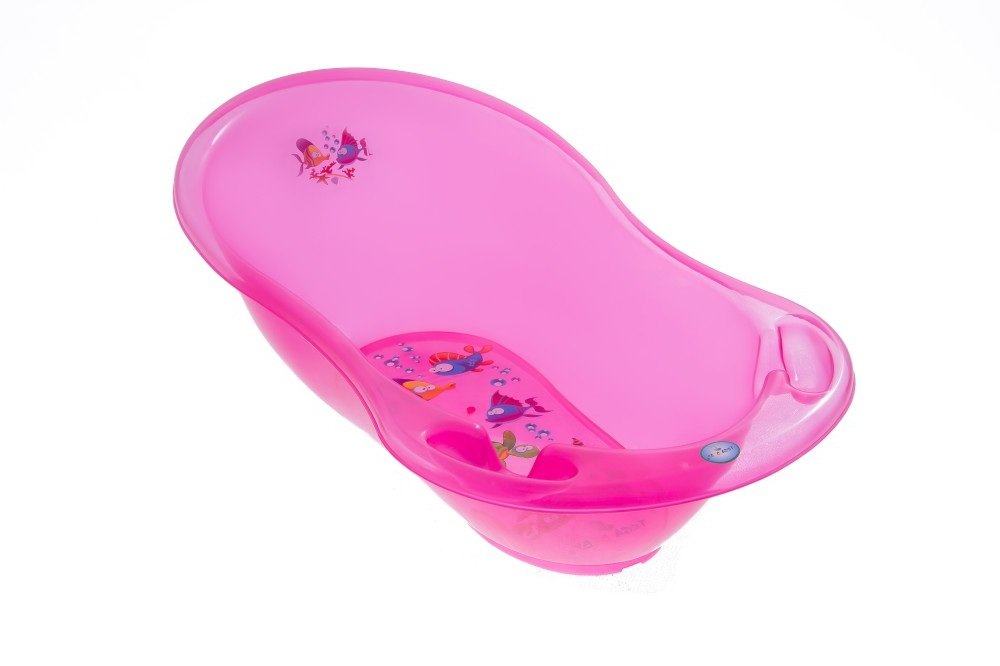Set de baño Aqua transparente rosa conjunto indispensable para el bebé recién nacido bañera + silla tumbona