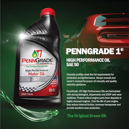 PENN GRADE 1 Aceite Motor SAE 50 5 Quart miniatura 2