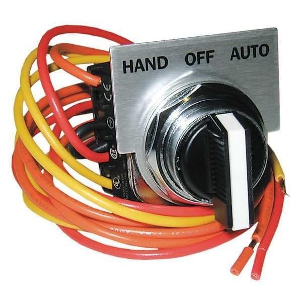 Selector Switch, Hand Off Auto, Mfr: 49SAS01-A