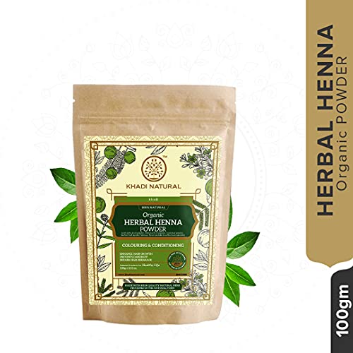 Khadi Natural Herbal Henna Powder Pack | Herbal Hair Color | 100% Natural | Colours and conditions hair | Repair hair damage and breakage |... - Image 4