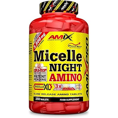 AMIX - Suplemento Michelle Night Amino en 250 Tabletas Cover