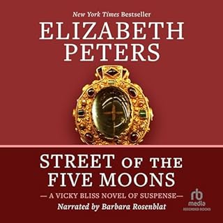Street of the Five Moons Audiolibro Por Elizabeth Peters arte de portada