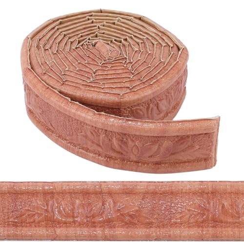 CRASPIRE Moldura Corona Pared Peruana BorPared Líneas Despegar Y Pegar Espuma XPE Flexible Autoadhesiva Relieve 905x16 D Impermeable BorPapel Tapiz Rodapié para Decoración Hogar Y Hotel