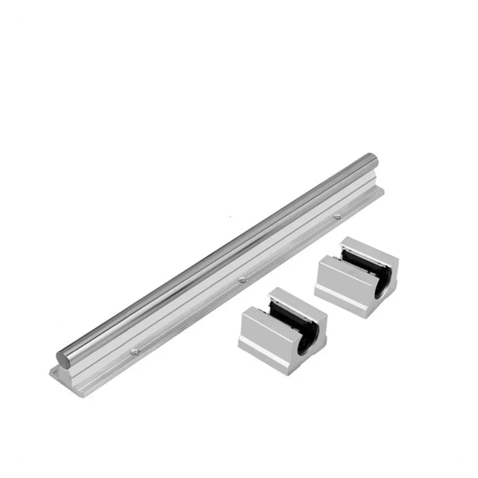 Riel lineal SBR12 de 250 mm y bloques SBR12UU para un deslizamiento suave en piezas 3D