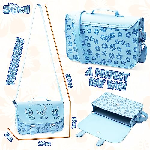 Image of Disney Stitch Handbag Girls & Teenagers Shoulder Bag with Long Strap