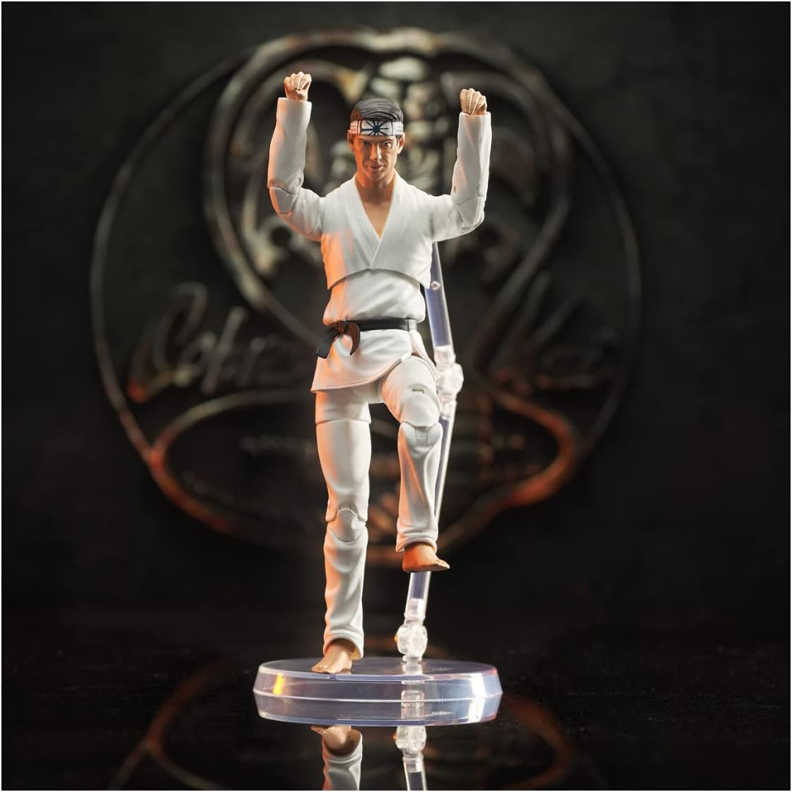 Diamond Select Toys Cobra Kai: Daniel LaRusso Action Figure, Multicolor