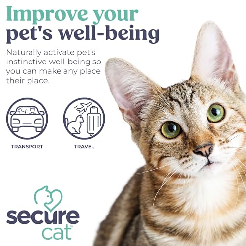 Image of SIGNS SecureCat Transport, Water Based Calming Travel Spray, Naturally Supports Calm and Well-Being, Naturally Relieving Anxiety and Stress