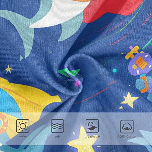 GuoChe Toddler Boys Undies Soft Cotton in Sizes 2T,3T, 4T, 5T, 6Y and 8Y3