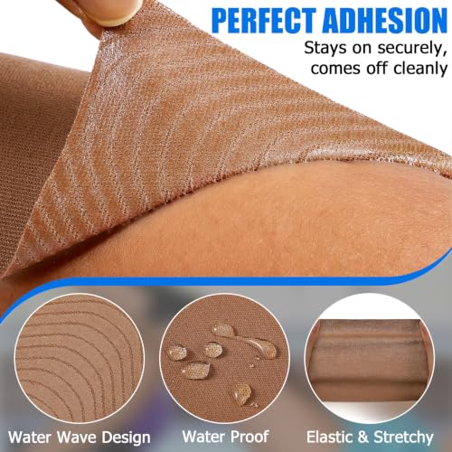 Image of 3 Pack Kinesiology Tapes, 4in x 5.5yd Sports Tape for Athletes | Water Resistant & Elastic for Muscle Support, Latex Free Cotton Pain Relief, Fits for Joints, Knee, Ankle, Shoulder, Wrist