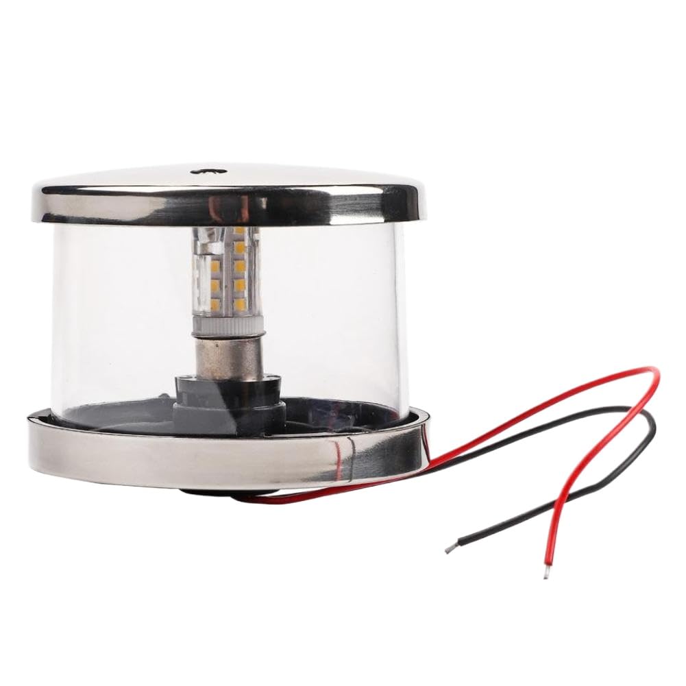 Lampada per luce di ancoraggio a tutto tondo compatibile con yacht per barche marine 3W DC12V‑24V IP66 impermeabile