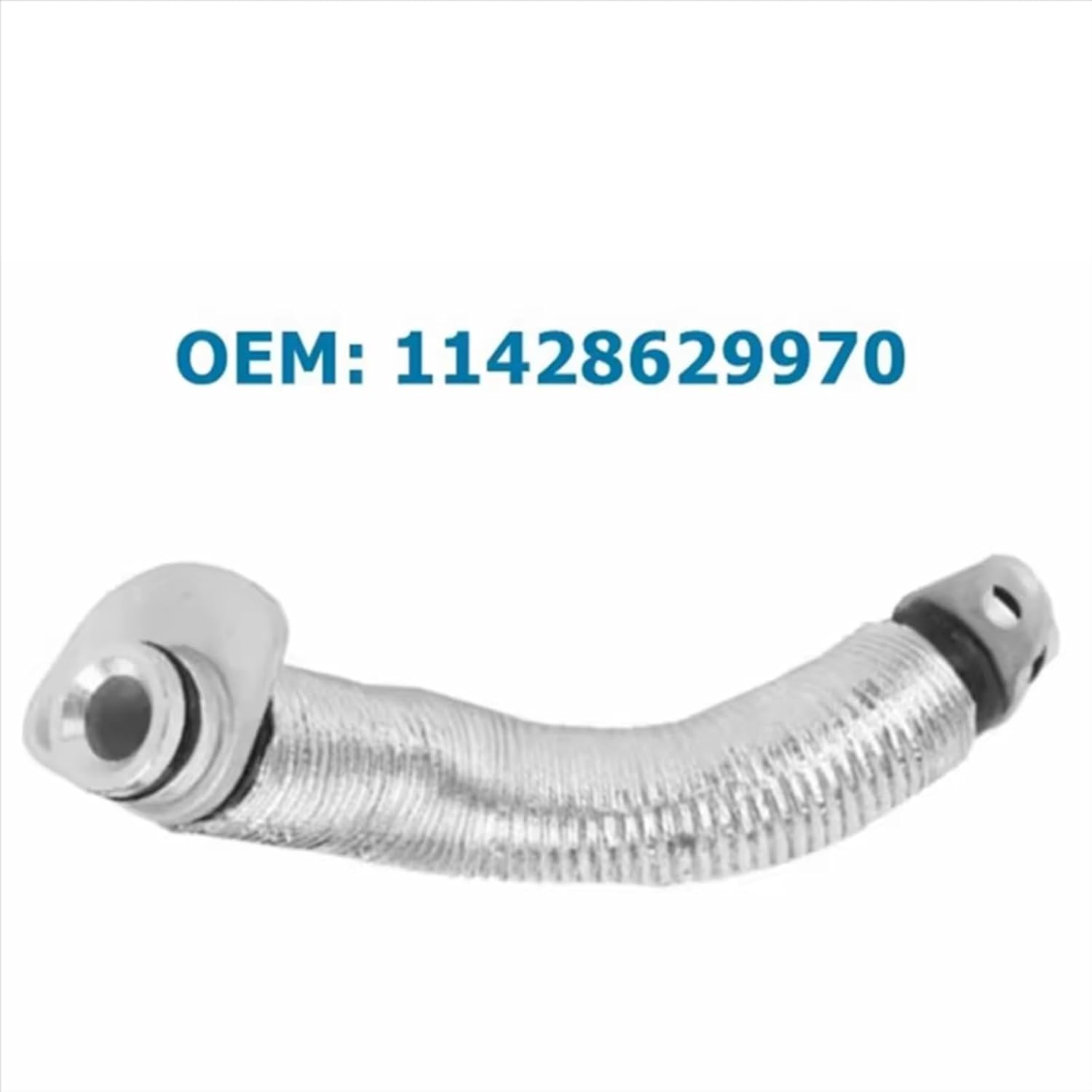 Turbocharger Oil Return Pipe Compatible with BMW for 330i F30 G20 530i G30 Series 2017 2018 2019 Car Turbocharged Oil Return Pipe Accessories A11428629970