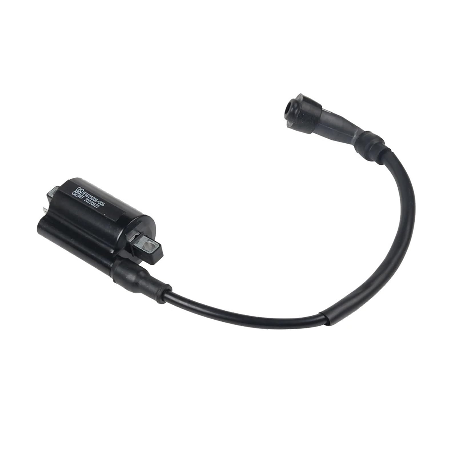 Zündspule Motorrad Motorrad Zündspule Hochdruck 12V Schwarz Für ATVs Roller 50 70 110 125 150 200 250cc Go Karts UTVs Teile
