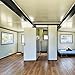 Container House Mobile Expandable Prefab Portable House with Restroom，Portable Weather Adaptive Tiny Home Outdoor Storage, Modern Sturdy Steel Storage Container Home (15 * 20 ft)