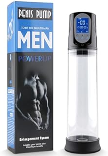 Male Vacuum Pump Pennis Electric Penispumps for Men enlargement 12 Inches, Penis Extension Pump Men s Ed Vacuum Pump Powerful Suction Pennis Growth Pump Realistic Pennis Sleeve Girth f-7