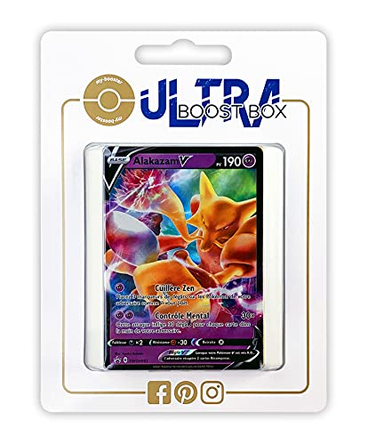 Alakazam V SWSH083 - Ultraboost X Epée et Bouclier 4 Voltage Éclatant Cover