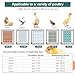 Hethya Egg Incubator, Egg Incubator with Automatic Egg Turning and Humidity Monitoring, Incubator for Chicken Eggs, 36 Eggs Incubator with Egg Candler, for Duck Eggs Quail Eggs