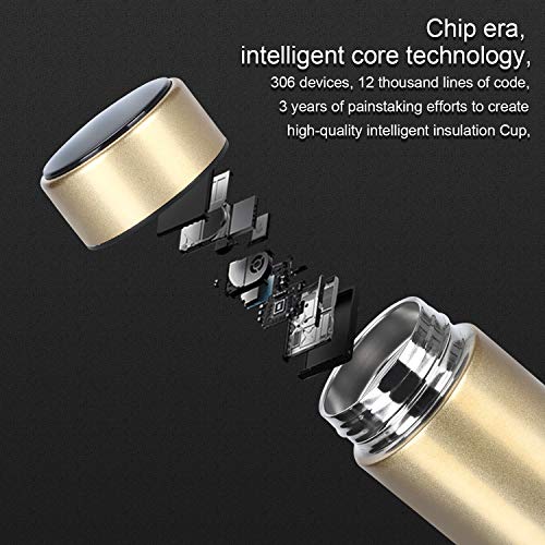 Smart Thermos Bottle Temperature Display