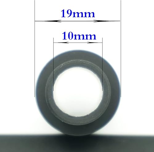 Miniatura 4 de 14mm CCW a 14mm CCW 0.8" 2.4" 4.8" 7.1" Diámetro exterior 0.75" (19mm) Tubo negro M14x1 con rosca izquierda Extensiones Accesorios Cuatro piezas