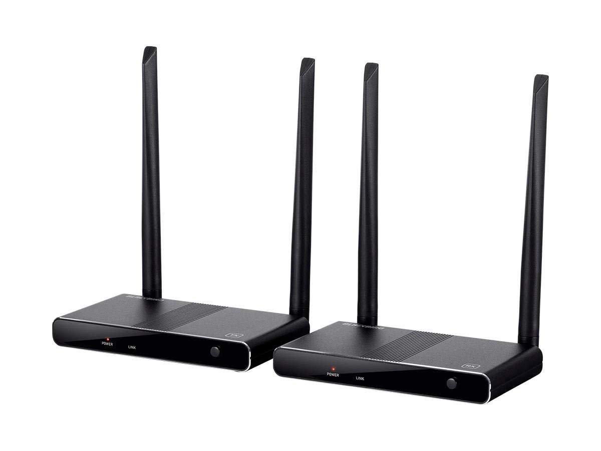 Monoprice Blackbird HDMI Wireless Extender - Black with 4 Device multicast Support, HDMI Resolutions up to 1080P@60Hz