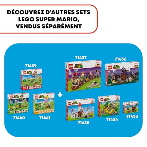 LEGO Super Mario Manoir hanté du Roi Boo - Jouet Nintendo Collector - avec Le Personnage de Bébé Yoshi - Cadeau pour Enfants Garçons et Filles Fans de Jeux Vidéo à Partir de 8 Ans 71436