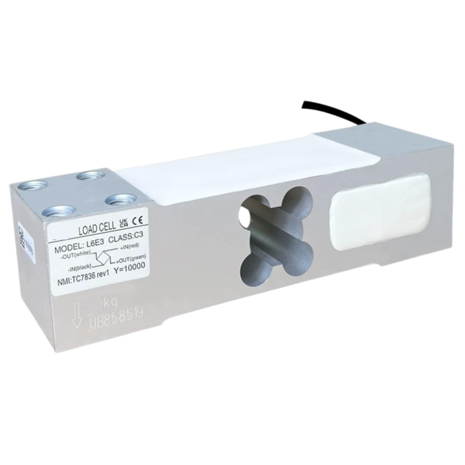 HKEJSJWA L6E3 Load Cell, C3 Accuracy L6E3-C3 50KG, 100KG, 150KG, 200KG, 250KG, 300KG, 500kg Measuring Weight Sensor(L6E3-C3-100KG)