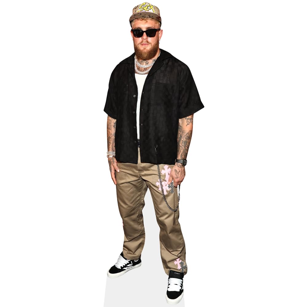 Jake Paul (Black Shirt) Mini Size Cutout