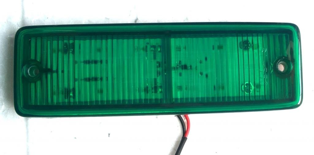 rettangolare LED laterale lampada luce camion trattori rimorchi 12 V