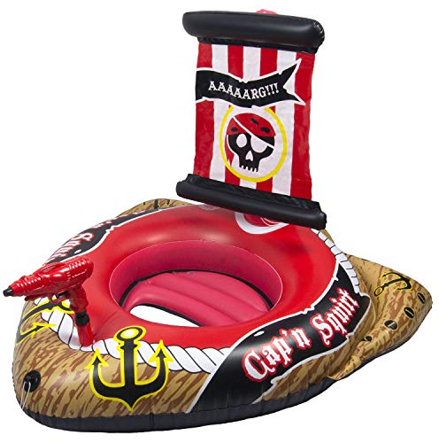 Poolmaster Pirate Ship with Action Squirter Swimming Pool Float
