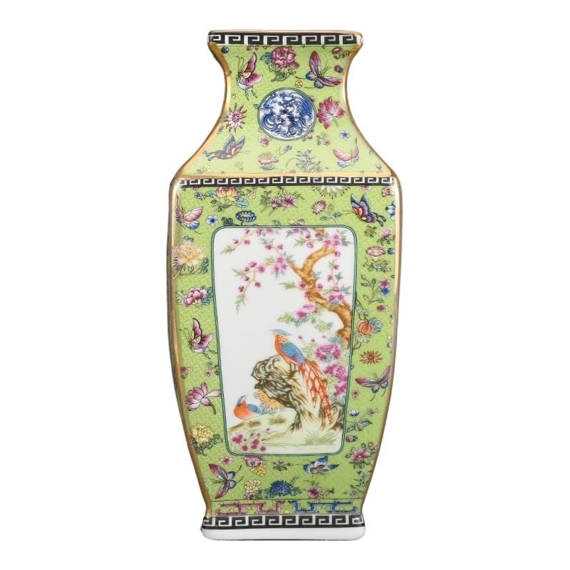 Vasen Wohndeko Wohnzimmer Tisch Dekoration Antike Porzellan Keramik Vase Emaille Küche