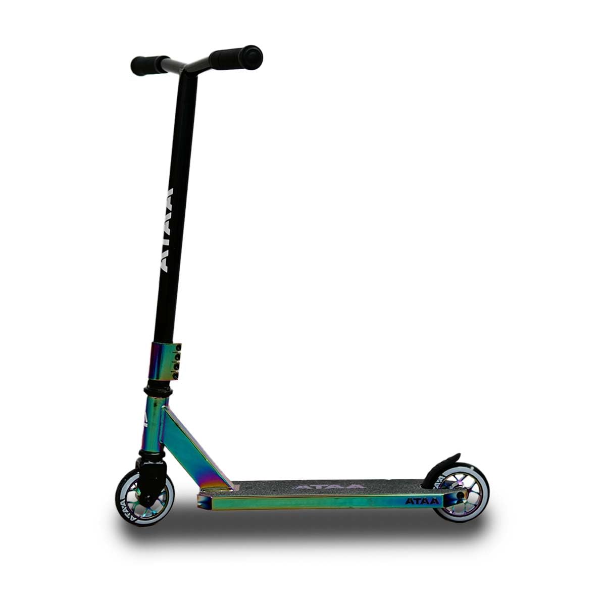 Patinete Urbano ATAA Jumper Neon con Manillar Acero 360º Ruedas PU 100 mm rodamientos ABEC 9 y Plataforma Antideslizante