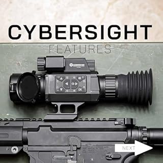 CyberDyne CyberSight 5-20x Digital Day | Night Vision Scope with HD 1080p Sensor, IR Illuminator, Video Recording