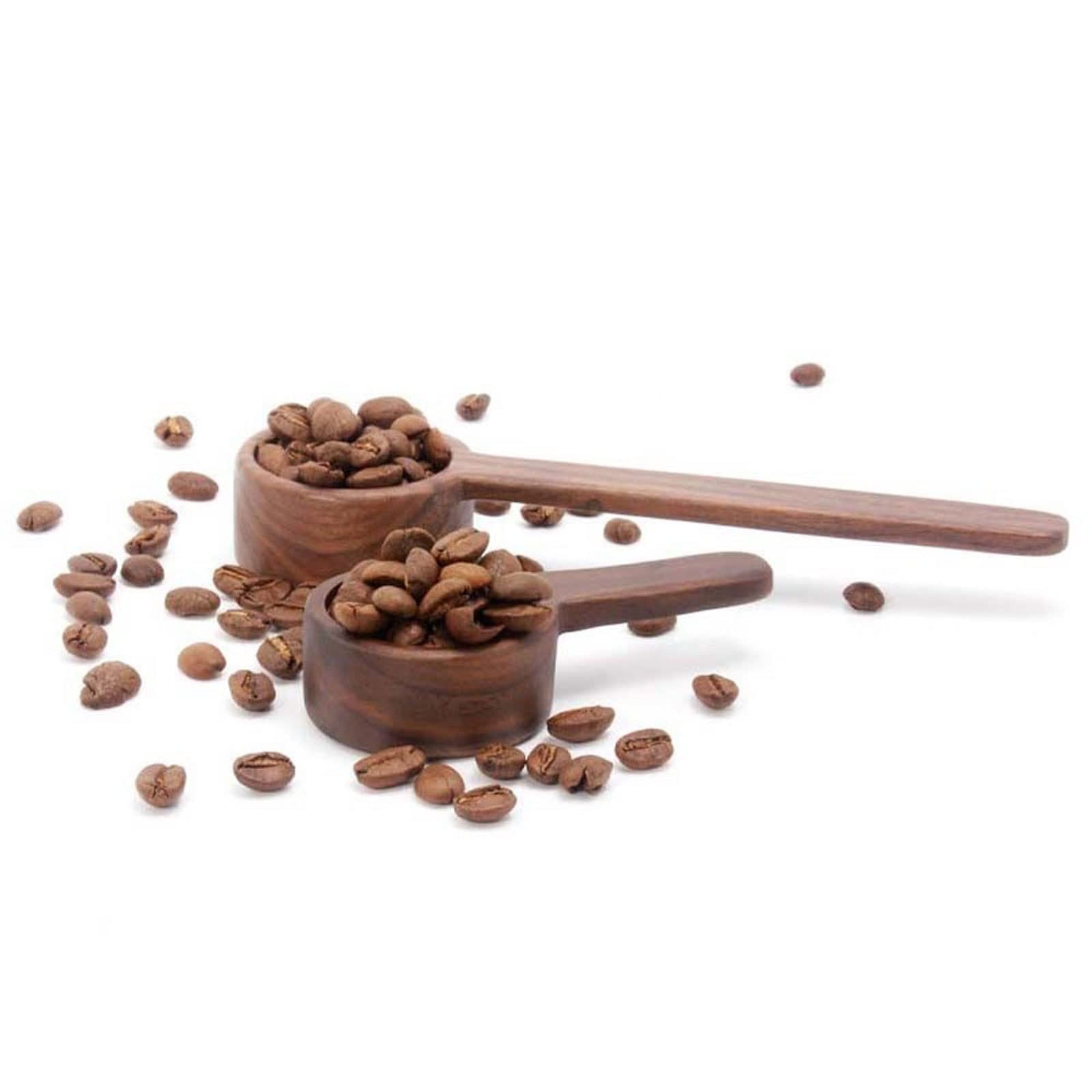 Cs Łyżki Kuchenne Orzech Drewniana Łyżka Miernicza Łyżka Do Kawy Ziarna Bar Kuchnia Domowe Narzędzie Do Pieczenia Miarka Narzędzia Pomiarowe Do Kuchni，Short-One Size