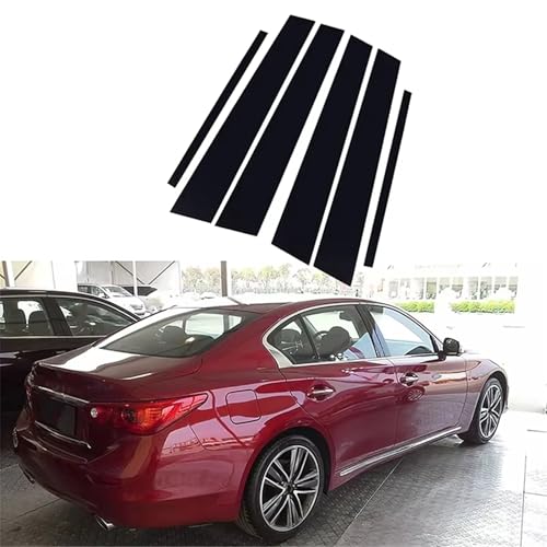 Cubre pilares de ventanas para Nissan Skyline 2014-2023 contra desgaste 5