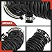 A-Premium Engine Air Clean Intake Tube Hose with Clamps Compatible with Infiniti QX50 2014-2017, Q60 2014-2015, G37 2008-2013, Q40 2015 & Nissan 370Z 2009-2020, 3.7L