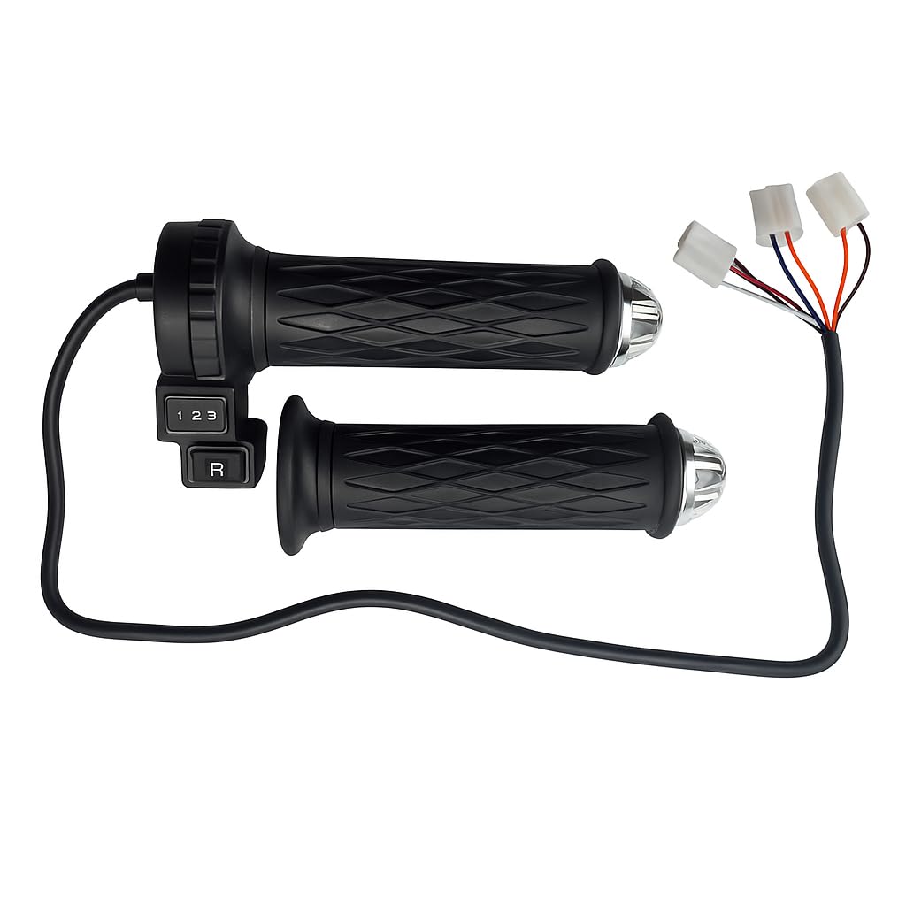 E-Trendo Throttle For 24V 36V 48V 60V 72V Compatible With Electric Scooty/Scooter, E-Bike, E-Cycles, E-Rickshaw, E-Cart With Three Speed Mode And Reverse Button-image-49