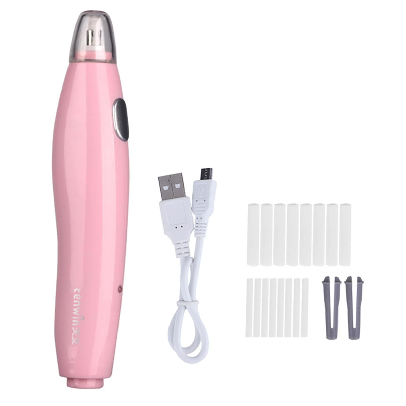 Gomme électrique pour artiste débutant avec 16 recharges Gomme électrique automatique pour dessin, croquis et loisirs créatifs