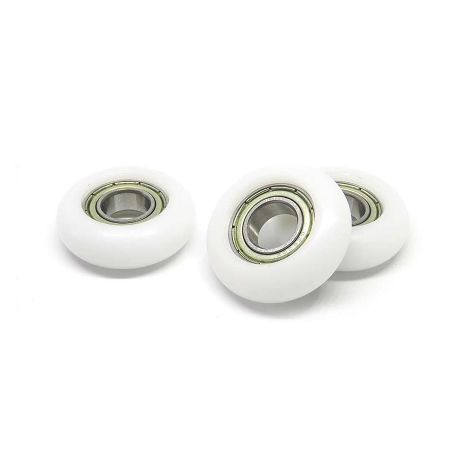 HCVYQMMJ 4 Pieces 10x30x10 Rowing Machine Wheel BSR6280030-10 30 mm Diameter polyacetal Bearing 10 * POM Coated Roller