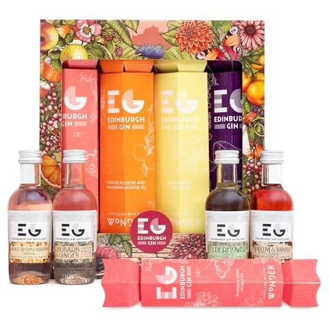 Edinburgh Gin Christmas Crackers Gift Set Cover
