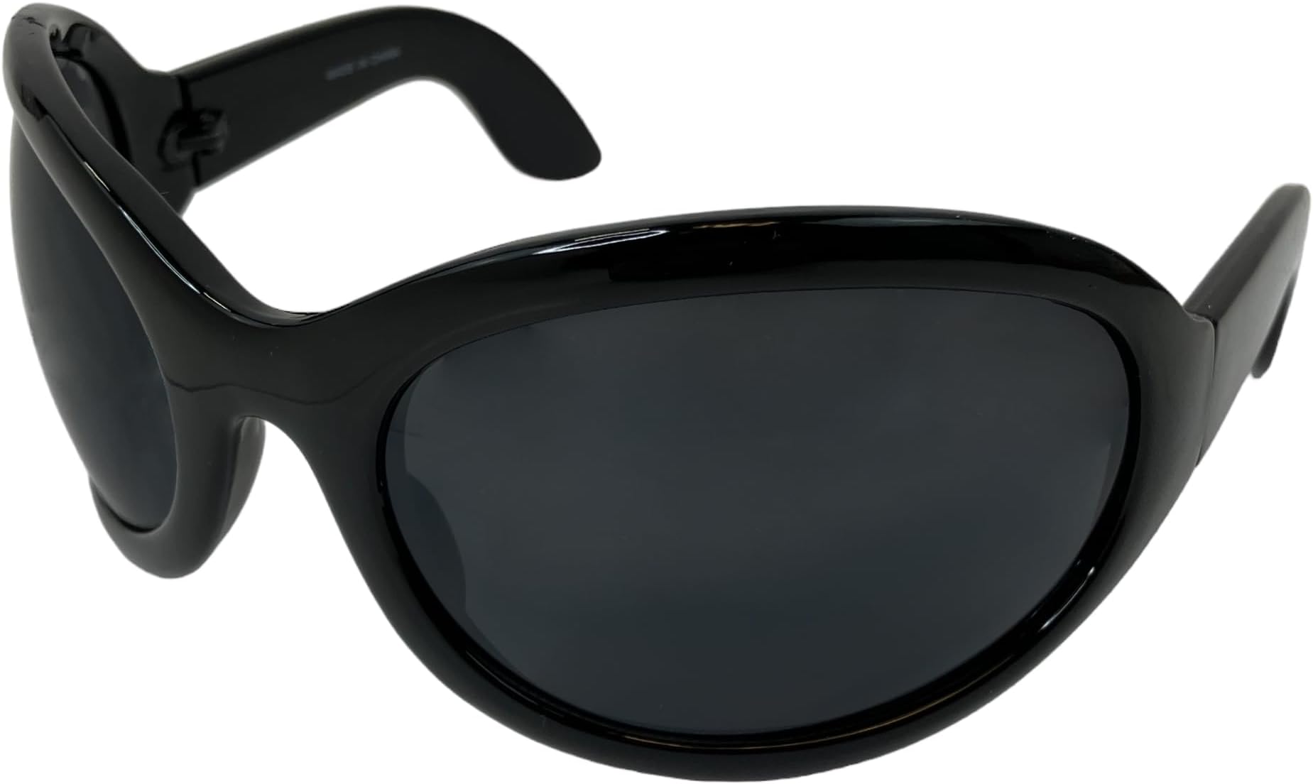 Largemouth Mens Industrial Style Wrap Sunglasses