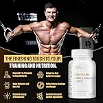 Premium Male Weight Loss - Fat Burner for Men - Supports Healthy Pathways Associated with GLP-1 Activity - Appetite Suppressant, Energy Booster, Helps Sustain Muscle - 60 Unisex Capsules - Image 2