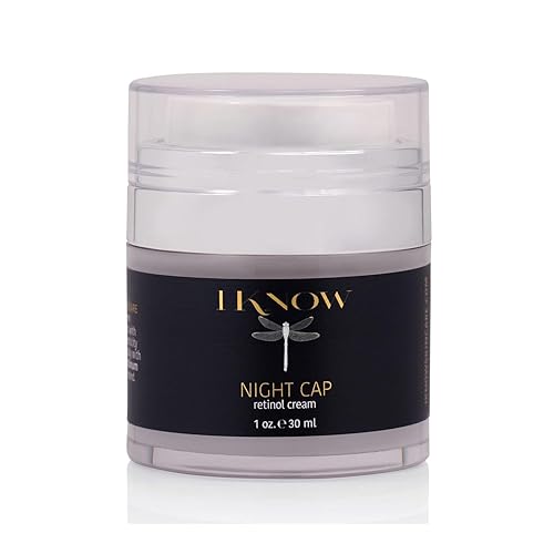 IKNOW NIGHT CAP - Crema de retinol para el cuidado de la piel, crema de noche para rejuvenecimiento de la piel, crema de noche de retinol para
