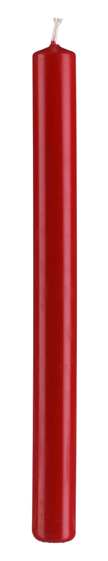 Taper candles red 250 x 22 mm, 10 candles