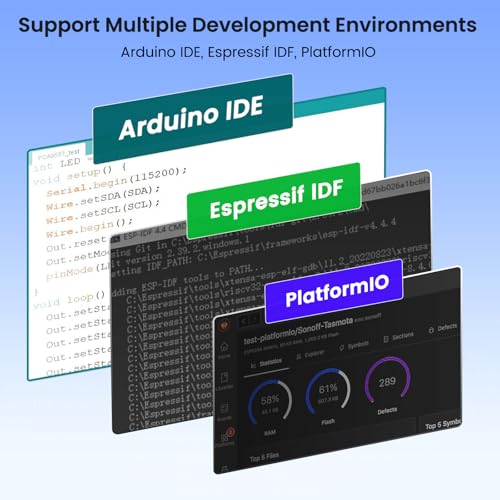 Image of ELECROW ESP32 Display 800x480, 5 inch HMI Advanced ESP32 IPS Touch Display, Support AI Speech Interaction, 32-Bit LX7 Dual-Core Processor, Up to 240MHz, Compatible with Arduino, ESP-IDF and LVGL