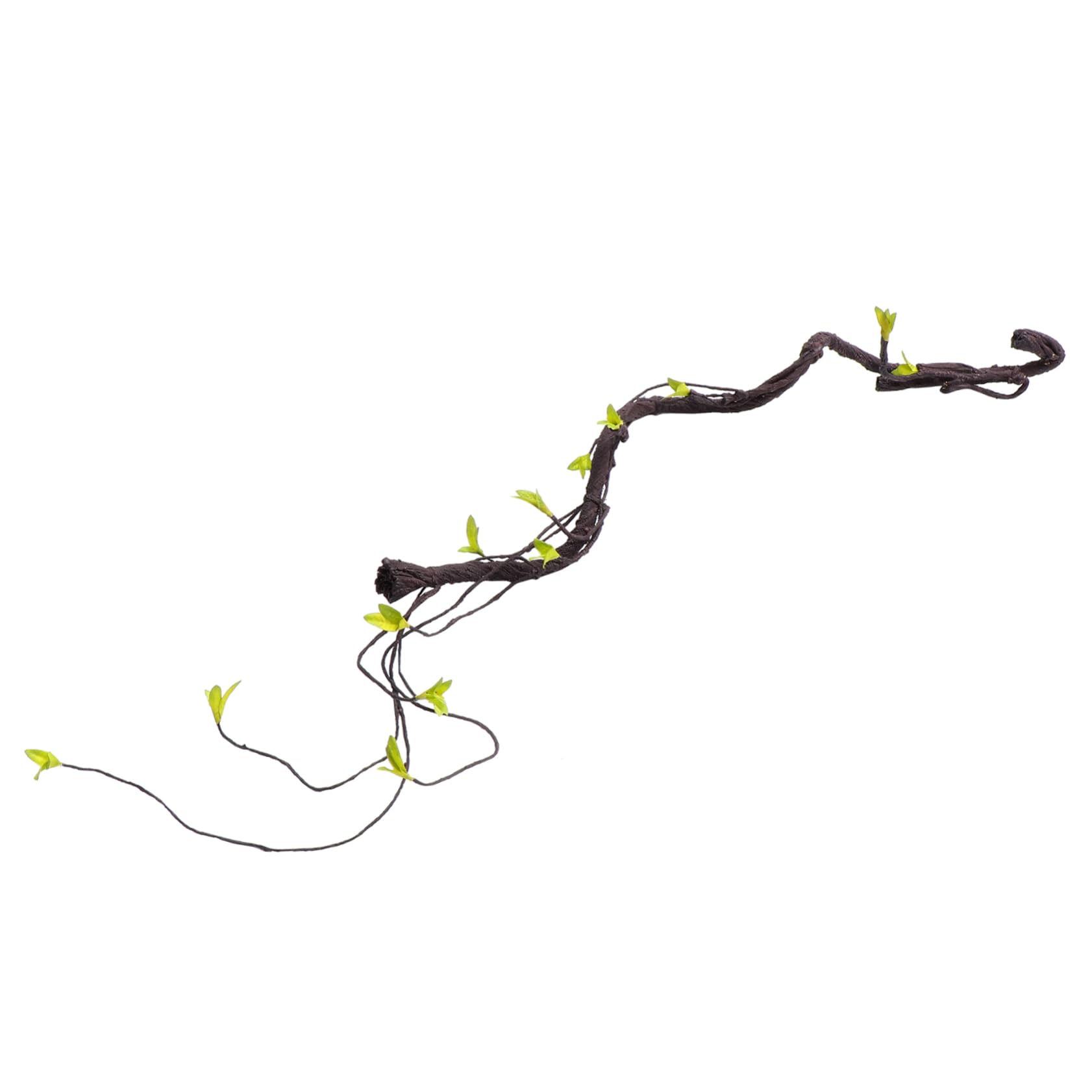 Totority Reptile Vines for Terrarium Fake Vines Simulation Rattan Plant Leopard Gecko Iguana Decor