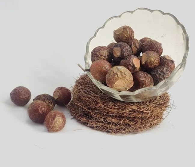 Miniatura 2 de Aritha Powder  3.53 oz de jabón natural puro en polvo  Champú y acondicionador para el cabello a base de hierbas  Sapindus Mukorossi  Solución